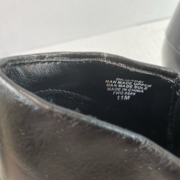 Dockers Zippered Faux Leather Block Heel Ankle Boots 11M - Picture 5 of 13